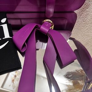 Chic Purple Women's Shoulder Bag